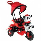 Babyhope 127A Little Panda Siyah Kırmızı Çocuk Bisikleti