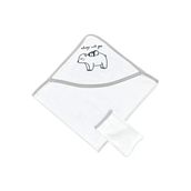 Babyjem 062 Gri Unisex Yeni Doğan Bebek Banyo Havlusu