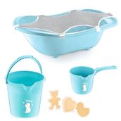 Babyjem 540 Mavi 5 Parça Bebek Banyo Seti