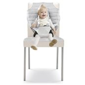 Babyjem 553 Gri Kumaş Emniyet Kemeri Mama Sandalyesi