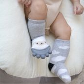 Babyjem 652 Pembe Diş Kaşıyıcılı Havlu Bebek Çorap