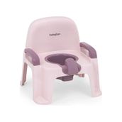 Babyjem Afacan Lazımlık Ergonomik Tuvalet Eğitimi Yardımcısı Soft Pembe