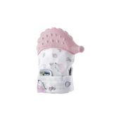 Babyjem Bebek Diş Kaşıyıcı Eldiven Kirpi Desenli Pembe