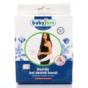 Babyjem Beyaz Hamile Bel Destek Bandı