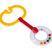 Babyjem Çıngıraklı Puset Halkası Oval (Sarı)