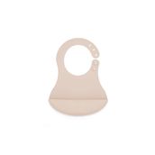 Babyjem Ekru Mini Silikon Önlük