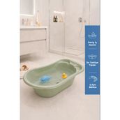 Babyjem Giderli Bebek Banyo Küveti Soft Yeşil