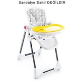 Babyjem Gri Mama Sandalyesi Minderi