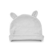 Babyjem Gri Unisex Yenidoğan Kulaklı Bebek Şapkası