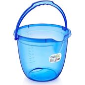 Babyjem Şeffaf Mavi Bebek Banyo Kovası