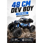 BabyLondy Arazi Canavarı Profesyonel Uzaktan Kumandalı Araba 1:10 Ölçek 48 Cm Lik Canavar