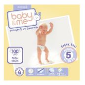 Baby&Me No:5 Junior 100 Adet Bebek Bezi