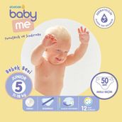 Baby&Me No:5 Junior 50 Adet Bebek Bezi