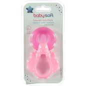 BabySoft Tutacaklı Sulu Diş Kaşıyıcı Pembe 567 - Açık Pembe