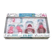 Babytime Pembe 5'li Hediyelik Yenidoğan Biberon Seti
