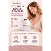 Babywawa H-011 Giyilebilir Göğüs Pompası Tekli | Kablosuz, Sessiz ve Taşınabilir Süt Sağma Makinesi