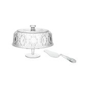 Baci Milano Baroque Rock Anniversary 32 cm Kek Standı ve Spatula