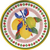 Baci Milano Dolce Vita 6'lı Limon Ekmek Tabağı 16 cm Porselen