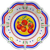 Baci Milano Dolce Vita Tomatos 6'lı Çukur Tabak 23,5 cm Melamin - 0,21 lt - Yeşil
