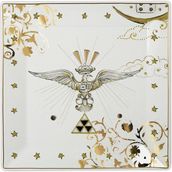 Baci Milano Kosmo Eagle Tabak 15 cm x 15 cm - 15 x 15 cm