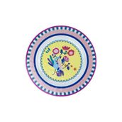 Baci Milano Mamma Mia 6'lı 28 cm El Desenli Yemek Tabağı Seti