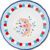 Baci Milano Mamma Mia Kuş Desenli 22 cm Tabak
