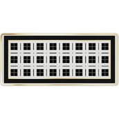 Baci Milano Optical Servis Tabağı 28 cm x 12 cm - 28 x 12 cm