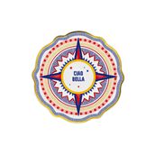 Baci Milano Servis Tabağı BM DOLCE VITA 6LI CIAO BELLA SERV,