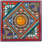 Baci Milano Sole Mio 35x35 cm Tabak