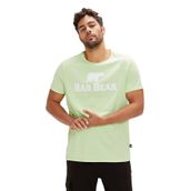 Bad Bear 19.01.07.002 FIG Yeşil Yuvarlak Yaka Erkek T-shirt