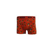Bad Bear Pizza Parlak Kırmızı Erkek Boxer