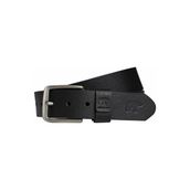 Bad Bear Point Belt Siyah Deri Erkek Kemer - 130 cm