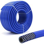Badem10 20 Metre Çelik Kompresör 8 mm Thermo Hortum Mavi Hava Hortumu
