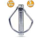 Badem10 5x6 mm Çelik Traktör Pimi