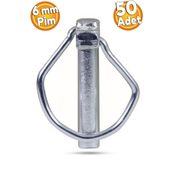 Badem10 6 mm Çelik Traktör Pimi