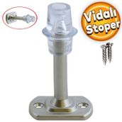 Badem10 8 cm Plastik Saten Silikonlu Kapı Stoperi