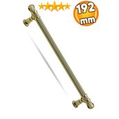 Badem10 Akbatı 192 mm Gold Metal Çekmece Dolap Kapak Kulbu