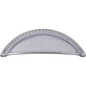 Badem10 Çanak Çekmece Mutfak Dolap Kapak 64 mm Metal Krom Kulp