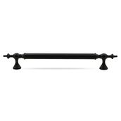 Badem10 Çukurca 70 cm Mat Siyah Metal Çekme Kolu Kapı Tutma Kulp