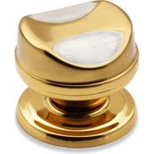Badem10 Gülkumru Albrifin Saten Kapı Tokmağı Topuzu Kolu Metal Tokmak
