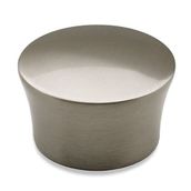 Badem10 Mayra Düğme Çekmece Dolap Kapak İnox Metal Kulp