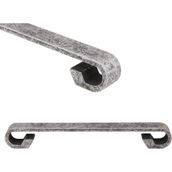 Badem10 Nobel Mobilya Antik Gümüş Metal 160 mm Dolap Kapak Çekmece Kulbu