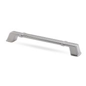 Badem10 Passage 192 mm Parlak Krom Metal Çekmece Dolap Kapak Kulbu