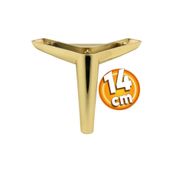 Badem10 Piko Lüks 14 cm Gold Altın Baza Mobilya Kanepe Sehpa TV Ünitesi Koltuk Ayağı