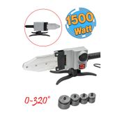 Badem10 Pprc Pvc Plastik Boru Kaynak Makinesi 1500 W Endüstriyel Makina Pafta Seti 40 mm 32 mm 25 mm 20 mm