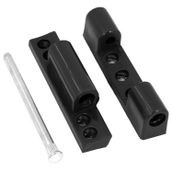 Badem10 Pvc 75 mm Siyah Metal Pimapen Pencere Menteşesi