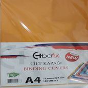 Bafix Plastik Opak A4 160 MIC Turuncu Cilt Kapağı
