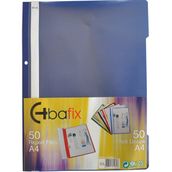 Bafix Plastik XL Lacivert A4 Telli Dosya