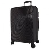 Bagacar 2022 Siyah Samso Abs 8 Tekerlek Orta Boy Valiz