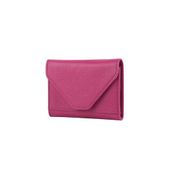Bagacar Çok Gözlü Hakiki Deri Küçük Pembe Unisex Kartlık